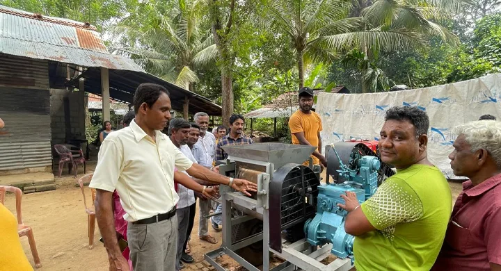 Providing a Clay Kneading Machine to the ‘Ekamuthu’ Pottery Industry Society in the Ambalantota Divisional Secretariat Division