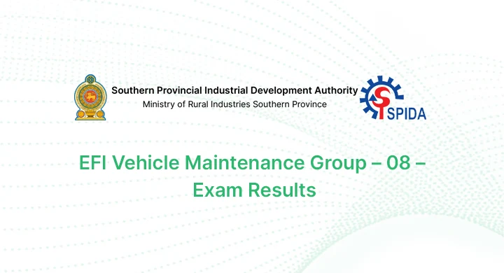 EFI Vehicle Maintenance Group – 08 – Exam Results